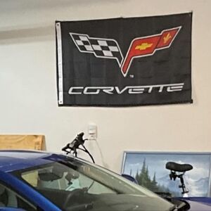 New Chevy Corvette flag 3 x 5